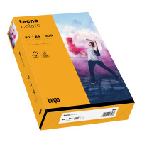 tecno colors mittelorange Kopierpapier A4 80g/m2 - 1...