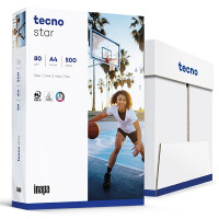 TECNO Star Businesspapier weiß A3 80g - 1 Palette (50.000 Blatt)
