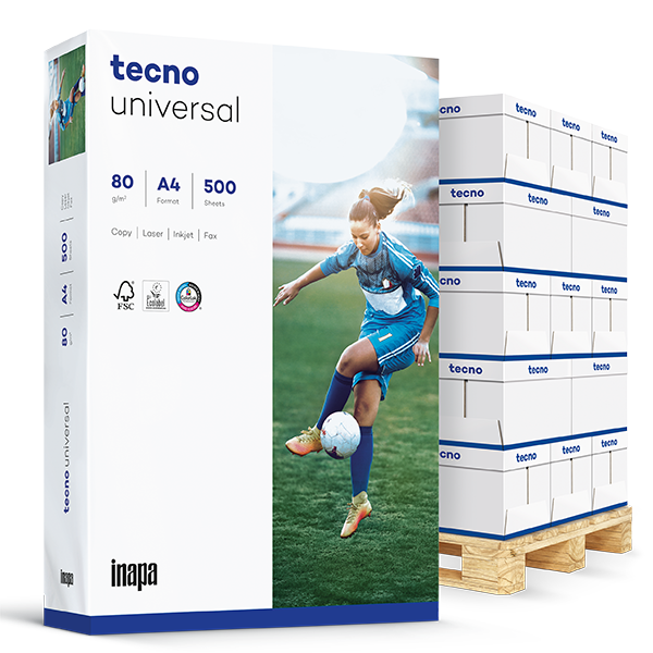 TECNO Universal Businesspapier A3 80g - 1 Palette (50.000 Blatt)