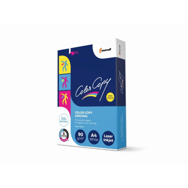 Color Copy hochweiß Kopierpapier A4 90g/m2 - 1 Karton (2.500 Blatt)