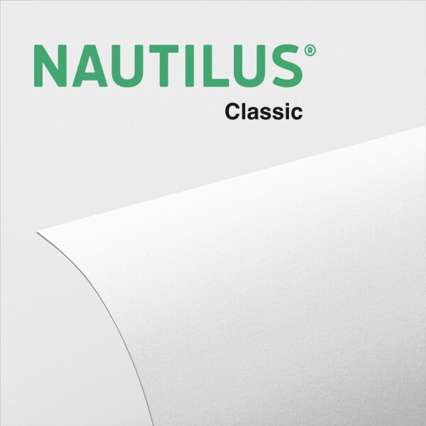 NAUTILUS Classic Recyclingpapier naturweiß A4 80g - 1 Karton (2.500 Blatt)