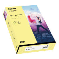 tecno colors hellgelb Kopierpapier A4 80g/m2 - 1 Karton...