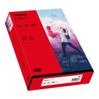 tecno colors intensivrot Kopierpapier A4 80g/m2 - 1...