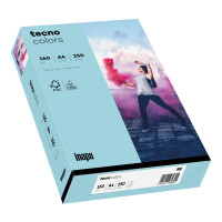 tecno colors mittelblau Kopierpapier A4 160g/m2 - 1...