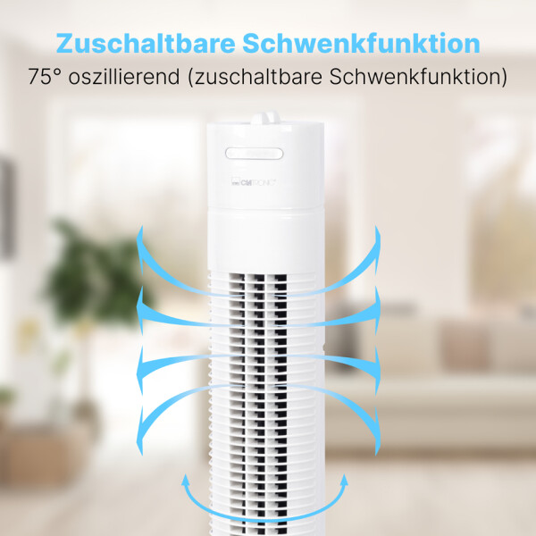 CLATRONIC Tower-Ventilator TVL 3770, weiß