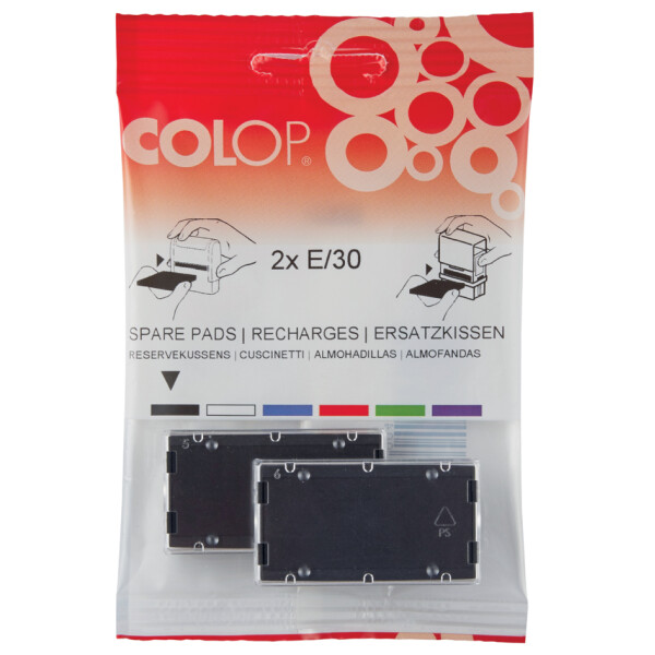 COLOP Ersatzstempelkissen E 50 1, gr&uuml;n, Doppelpack