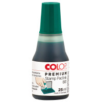 COLOP Stempelfarbe "801", für Stempelkissen, 25 ml, grün
