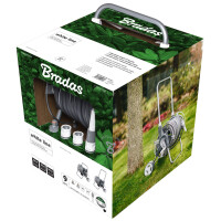 Bradas Schlauchwagen-Set WHITE SILVER PLUS, 1 2", 20 m