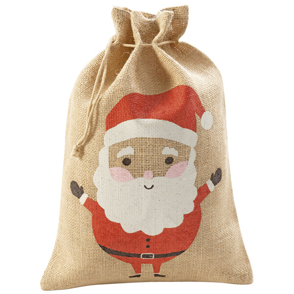 folia Jutesack "Weihnachtsmann", (B)170 x (H)250 mm