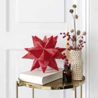 folia Faltblätter Bascetta-Stern, violett-transparent