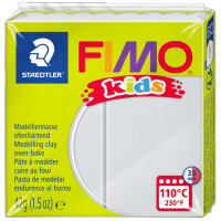 FIMO kids Modelliermasse, ofenhärtend, hellgrau, 42 g