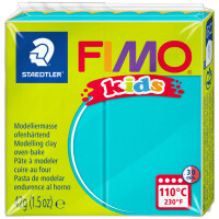FIMO kids Modelliermasse, ofenhärtend, hellgrau, 42 g