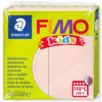 FIMO kids Modelliermasse, ofenhärtend, hellgrau, 42 g