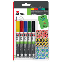 Marabu Acrylmarker "Deco Painter matt", 5er...