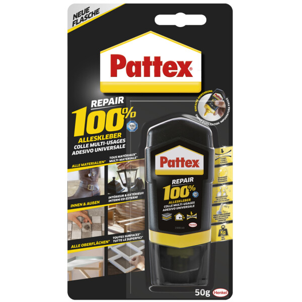 Pattex Alleskleber 100% Repair, 100 g Tube