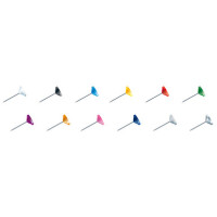 EXACOMPTA Pinnwand-Nadeln, farbig sortiert