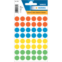 HERMA Markierungspunkte, Durchmesser: 8 mm, schwarz