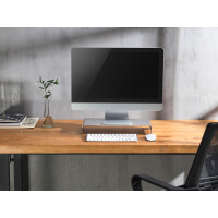 DIGITUS Monitorständer Monitorerhöhung, silber