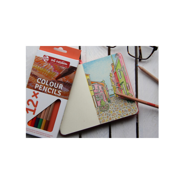 ROYAL TALENS Art Creation Buntstifte, rund, 12er Etui
