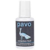 pavo Korrekturflüssigkeit, weiß, Inhalt: 20 ml