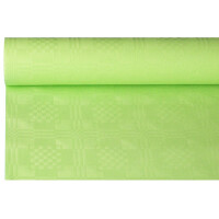 PAPSTAR Damast-Tischtuch, (B)1,2 x (L)8 m, gelb