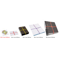 Läufer X-Band im Karton - 100 g, 80 x 11 mm, bunt...