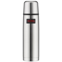 THERMOS Isolierflasche Light & Compact, silber, 0,75...