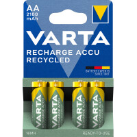 VARTA NiMH Akku "RECHARGE ACCU Recycled", Mignon AA, 2100mAh