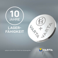VARTA Lithium Knopfzelle "Professional Electronics", CR2032