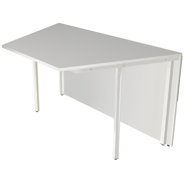 kerkmann Grundtheke Atlantis 3, 2-seitig schräg,weiß graphit