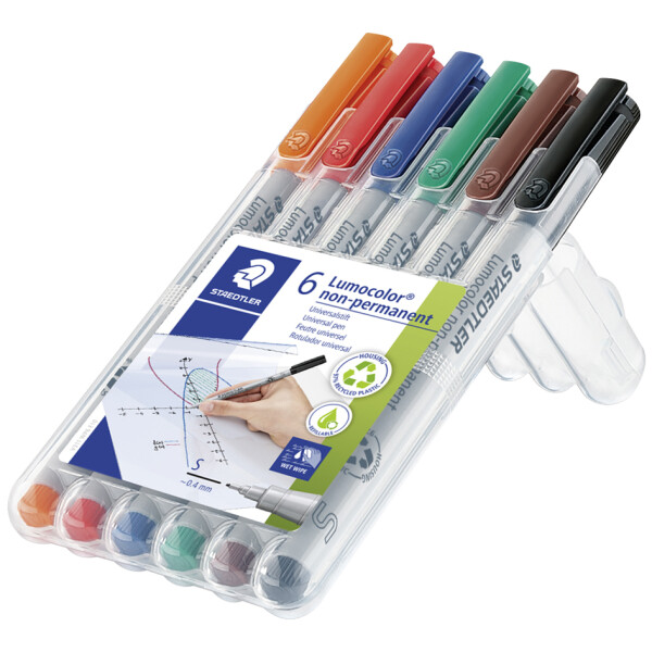 STAEDTLER Lumocolor NonPermanent-Marker 311S, 8er Etui