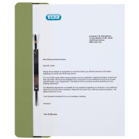 ELBA Ösenschmalhefter DIN A4 Manilakarton, 250 g qm,...