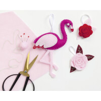 folia Bastelfilz TON-IN-TON MIX, 200 x 300 mm, gelb