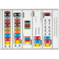 LEITZ Beschriftungsetiketten OrgacolorPlus für...