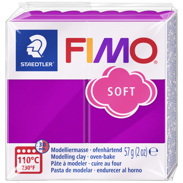 FIMO SOFT Modelliermasse, ofenhärtend, sahara, 57 g