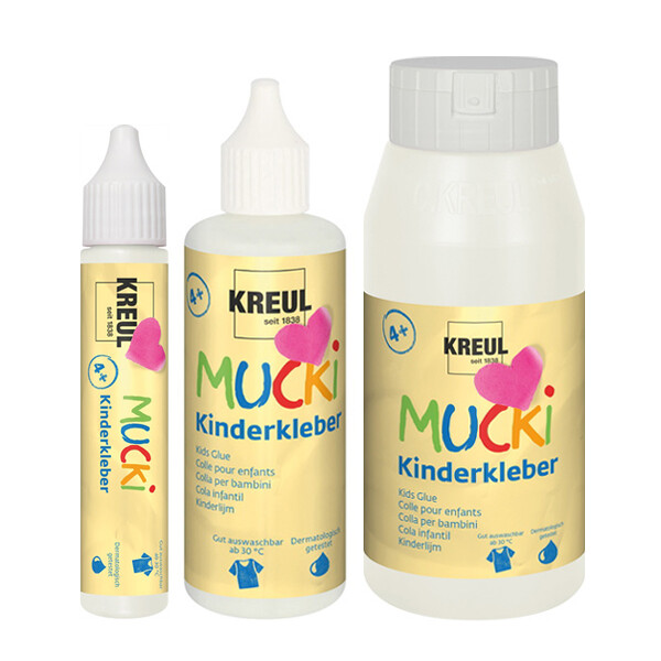 KREUL Kinderkleber "MUCKI", 80 ml Flasche