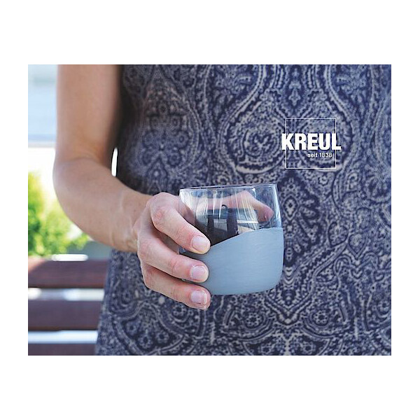 KREUL Glas- und Porzellanfarbe Chalky, Yellow Safran
