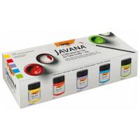 KREUL Textilfarbe JAVANA, XXL-Set, 5 x 50 ml