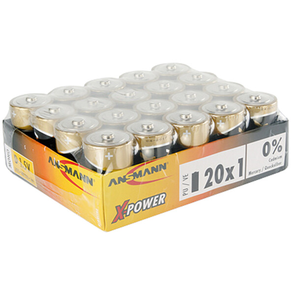ANSMANN Alkaline Batterie "X-Power", Mono D, 2er Blister