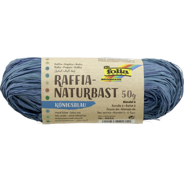 folia Raffia-Naturbast, 50 g, orange