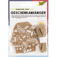 folia Geschenkanhänger "Weihnachten Hotfoil", inkl. Schnur