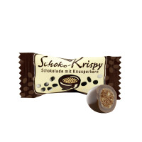 HELLMA Schoko-Krispy in Vollmilchschokolade, im Karton