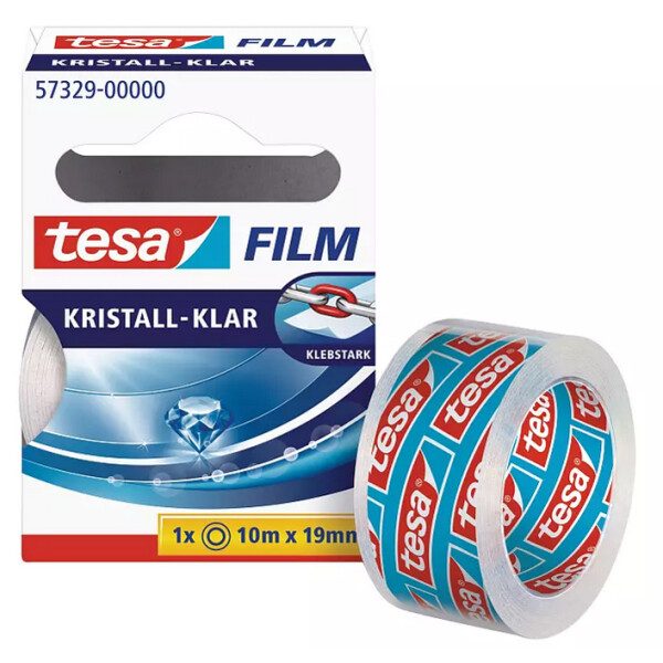 tesa Film, kristall-klar, 19 mm x 33 m