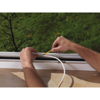 tesa INSULATION Dichtungsband L, weiß, 9 mm x 6 m