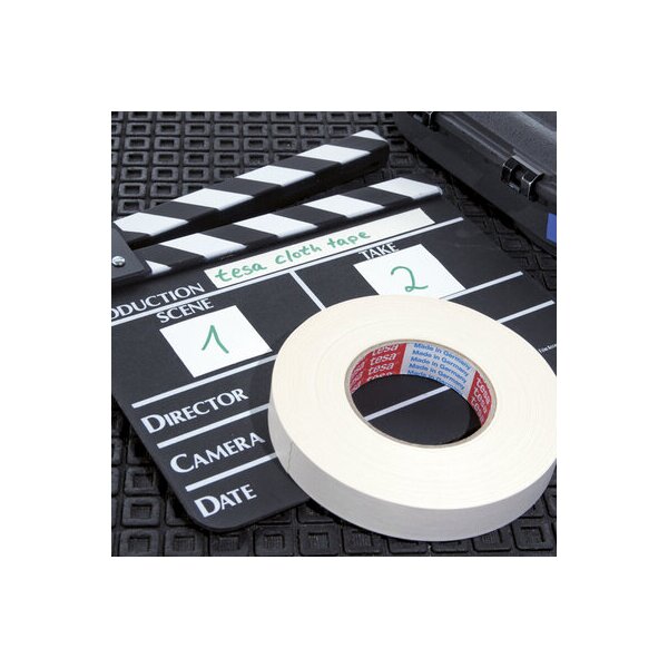 tesa Gewebeband 4651 Premium, 25 mm x 25 m, schwarz