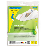 Peggy Perfect Bodentuch Vlies, 500 x 600 mm, 2er Pack