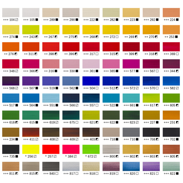 ROYAL TALENS Acrylfarbe AMSTERDAM General Selection, 90x20ml