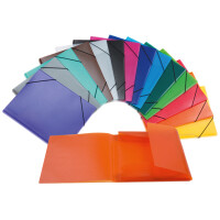 HERMA Eckspannermappe, PP, DIN A3, pink-transluzent