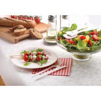 PAPSTAR Damast-Tischtuch, (B)1,2 x (L)8 m, dunkelblau