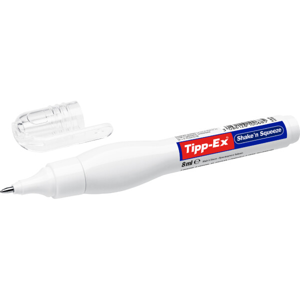 Tipp-Ex Korrekturstift "Shaken Squeeze", weiß, Inhalt: 8 ml